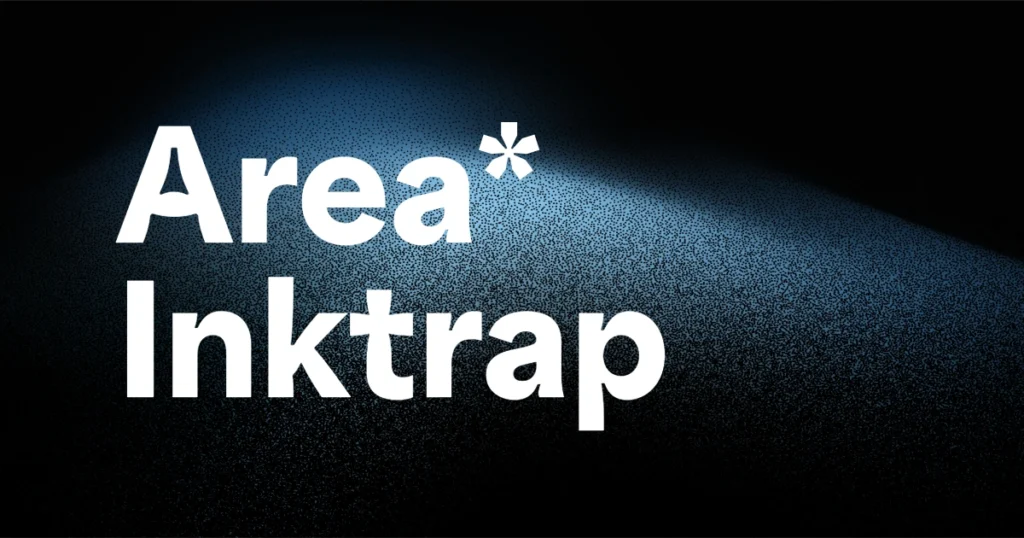 Area Inktrap Font Family Free Download